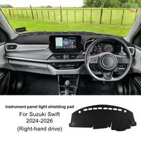 Prietaisų skydelio dangtelis nuo saulės Suzuki Swift 2024-2026 m. Apsauga nuo akinimo UV spindulių Carpet juoda