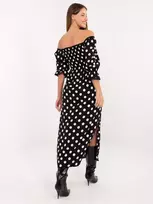 Suknelė Sukienka-LK-SK-510095-1.28-juoda-balta