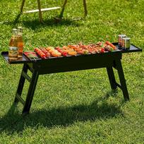 Suncojia (Suncojia) Barbecue Grill, 304 Stainless Steel Grilling Rack, Charcoal Grill for Home Outdoor Portable Use, Charcoal Skewer Rack