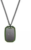Armani Steel pakabukas for men Dog tag AXG0170060
