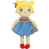 Baby Clementoni: pliušinis kūdikis su gėlės žiedlapiais – šviesiaplaukė
