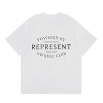 25SS cross-border European and American tide brand REPRESENT alphabet slogan printed short-sleeved T-shirt men's and women's American high street S