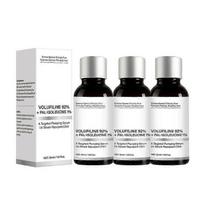 (3vnt)Volufilinas 92% + Pal-izoleucinas 1% Putlinantis bevandenis serumas, Volufilino serumas, Veido odos priežiūra esant apimties praradimui, Odos elastingumui, 30 ml