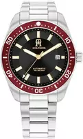 Laikrodis TOMMY HILFIGER 1792154. Automatinis, Juoda Spalv. Vyriški.