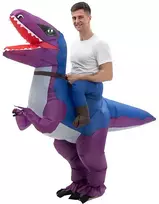 Pripučiamas dinozauro kostiumas suaugusiems