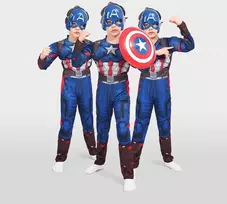 Vaikų superherojaus kostiumas