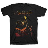 Mens Stevie Ray Vaughn Signature T-shirt Small Black XXXXL