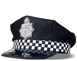 Pakeiskite savo i&scaron vaizdą su mūsų suaugusiųjų \ Policijos\ karnavaliniu skrybėliu!