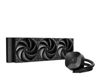 DEEPCOOL vandens aušintuvas LE360 V2 ZERO DARK, 3x120mm, ARGB, AM5, LGA1851, juodas