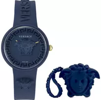 Laikrodis VERSACE modelis MEDUSA POP + VERSACE Mėlynas SILICON PURSE