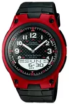 Laikrodis Casio Collection Vintage CASIO VINTAGE modelis ILLUMINATOR TELEMEMO 30 - Raudonas