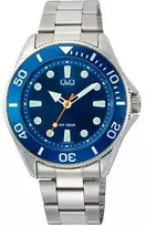 Laikrodis Q&Q modelis GENT DIVER Mėlynas