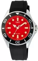 Laikrodis Q&Q modelis GENT DIVER Juodas