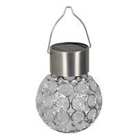 Solar lamp LED RGB bauble 0.06W round Ø8cm battery IP44 RING Eko-Light