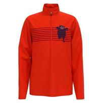 Y2823 Odlo Carve 1/2 Zip Midlayer Kids' Sports Sweatshirt 541819 140