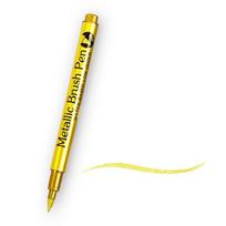 Not Fade Paint Marker Pens Ink Is Shiny Resin Mold Pen Metallic Marker Pens  Rock Painting golden-soft tip