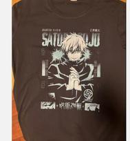 Gojo Satoru T-Shirt Jujutsu Kaisen Manga Anime Horror Funny Shirt All Size XXXL