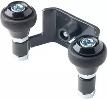 Laikiklis PSG 60.023.7016 60 mm viršus stumdomiems vartams (2 ritinėliai) antracito spalvos RAL7016