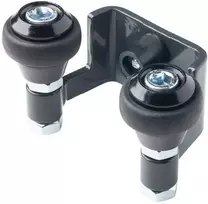Laikiklis PSG 60.022.7016 42 mm viršus stumdomiems vartams (2 ritinėliai) spalva antracitas RAL7016