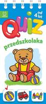 Preschooler's quiz with a teddy bear for ages 4 and up