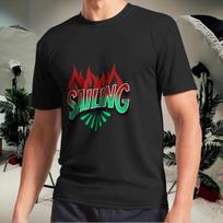 Surfing Life Active T-Shirt Logo Men's T-Shirt XXXL