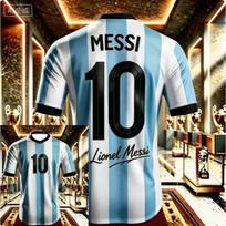2026 Messi Nr. 10 Komemoracinis Edition Futbolo Marškinėliai — Vyriški Argentinos Sportiniai Marškinėliai Futbolo Treniruotėms S