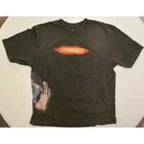 Travis Scott Utopia Faded Black Graphic T-Shirt XXL Nails Globe Merch 2023 Unisex T-Shirt XXXXL