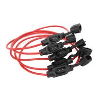 5Pcs Fuse Holder 12V 30A Refractory Waterproof Bendable Removable Dustproof In Line Fuse Holders rubber