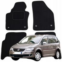 Volkswagen touran 2003-2015r. dywaniki welurowe maty do auta wycieraczki b