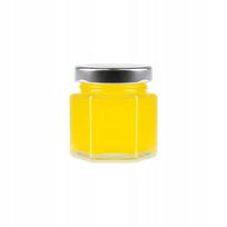30ml HEXAGONAL glass jar for spices and honey