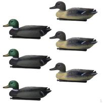 6 vnt. 3 DECOY plaukiojantys masalai su kiliu laukui