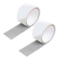 2 ritinėliai lango tinklelio taisymo juostos, 5 cm pločio, lipni lango tinklelio taisymo plėvelė 2pcs