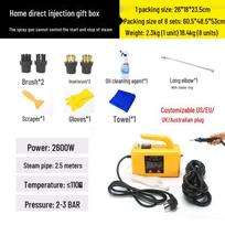 High-Temperature High-Pressure Steam Cleaner for Commercial and Household Use with Disinfection Function (US, UK, AU, EU Plugs) US Plug (220V)