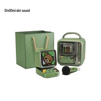 Divoom Ditoo-5M Retro Pixel KTV Microphone Speaker CN plug (adapter included) (CN version)