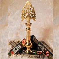 Arabian Brass Surma Kohl Bottle | Traditional Kajal Eyeliner Powder Holder | Handmade Vintage Kohl Applicator s