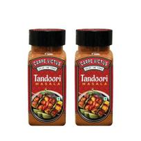Carpe Victus Indian Tandoori Masala Powder Pack of 2 (50 gms each), Tikka Masala, Spice Mix Sprinkler for All Indian Foods, Biryani, Paneer, Sabji