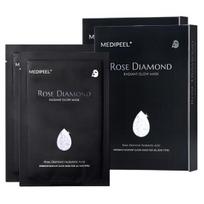 MEDI-PEEL Rose Diamond Radiant Glow Sheet Mask Korean Skincare 25ml x10ea x2 Boxes