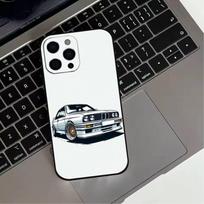 E30-M3 Automobilio Telefono Dėklas iPhone 17,16,15,14,13,12,11 Plus,Pro Max,XS,Minkšto Silikono Juodas Dangtelis iPhone15promax