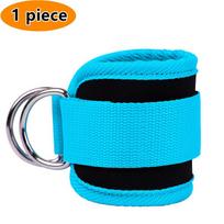Gym Ankle Straps Double D-Ring Adjustable Neoprene Padded Cuffs Ankle Weight Leg Training Brace Support Sport Abductors St Practical Use