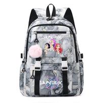 Animacinis K-Pop Demonas Medžiotojai Spausdintas Kuprinė Mokyklinė Kuprinė Paaugliui Studentui Mergaitei Berniukui Kuprinė Didelės Talpos Vandeniui Atsparus Kelioninis Krepšys Mochila