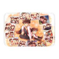 Funny Detectived Anime Conan Front Door Mat Anti-Slip Indoor Welcome Quick Dry  Doormat Living Room  Entrance Rug Carpet Footpad 60cm x 90cm