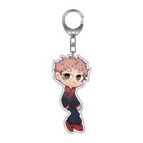 Anime Acrylic Keychain for Jjk Ryomen Sukuna Gojo Satoru Nanami Kento Nobara Kugisaki Key Ring Cute Bag Pendant Accessories Gift 1psc