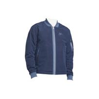 Nike Embroidered Logo Zip-Up Baseball Collar Long Sleeve Flight Jacket Men Jackets Midnight-Navy FD0952-451 S