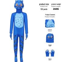 K-POP kostiumas: Vaikų Demonų Medžiotojo Tigro Kombinezonas Pasiruošimui Child 150cm blue