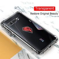 For Asus ROG Phone 6 Pro 3 ZS661KS Case Airbag Soft Clear Back Cover For ASUS Rog Phone 5 Pro Ultimate Phone Cases For ROG 3 ZS661KS