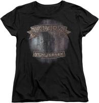 Bon Jovi New Jersey Graphic Print T-shirt L gray