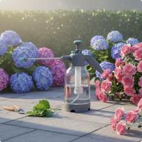 Pressure Sprayer 3000 Ml Large Capacity Hand Pump Garden Misting Device Bottle for