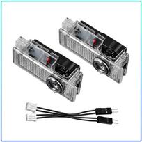 2Pcs LED Car Door Ghost Shadow Projector Light Wireless Auto Welcome Logo Lamp For Jaguar XF XE XJ F-Pace X-Type S-Type F-Type E-Pace I-PACE XK 2Pcs