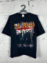 Vintage Def Leppard Graphic Union Jack Band T Shirt Size XL Unisex T-Shirt XXXL