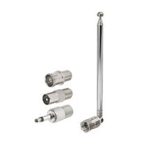 Radio F Type with TV/3.5 Adapter 5V 10W Aerial Antenna 75 Ohm 86-106MHz 1